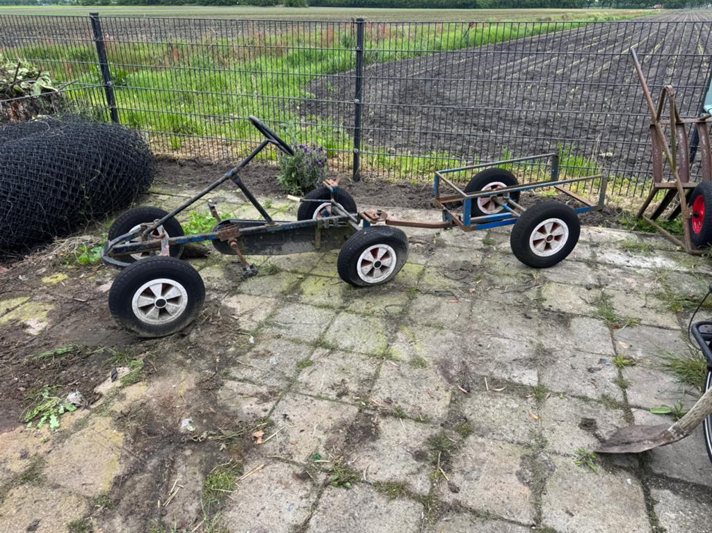Skelter opknapper skelter met aanhanger, Ophalen, Gebruikt, Overige merken