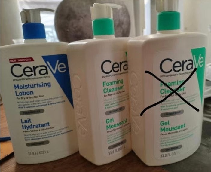 CeraVe Schuimende Reinigingsgel en hydraterende lotion, Sieraden, Tassen en Uiterlijk, Uiterlijk | Gezichtsverzorging, Ophalen of Verzenden