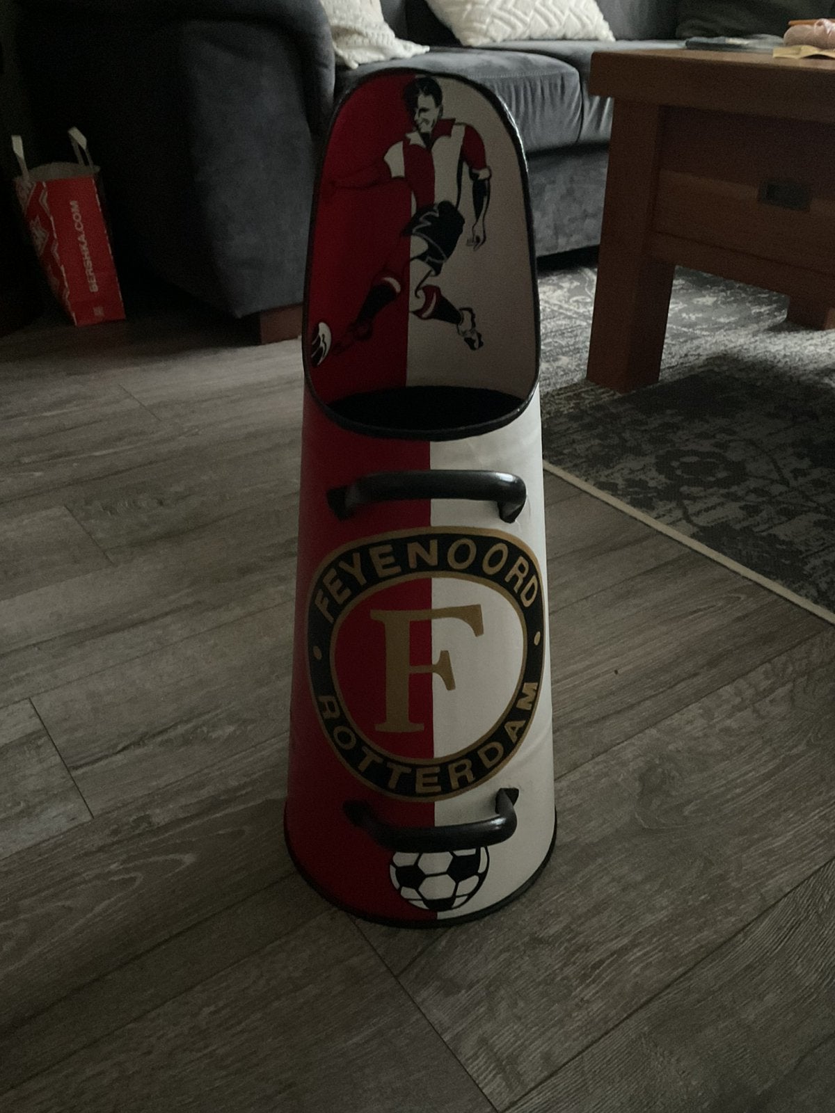 Kolenkit Feyenoord, Huis en Inrichting, Ophalen of Verzenden, Zo goed als nieuw