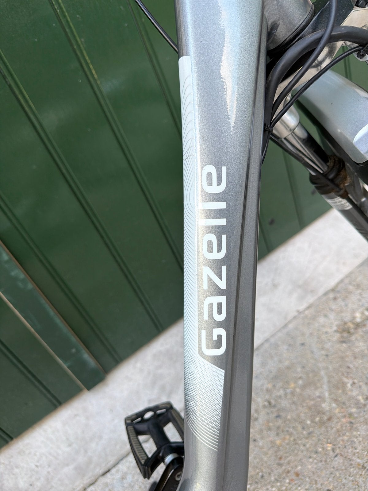 Gazelle Orange C7 met Panasonic motor en zware accu, Gebruikt, Ophalen of Verzenden, 50 km per accu of meer, 55 tot 59 cm