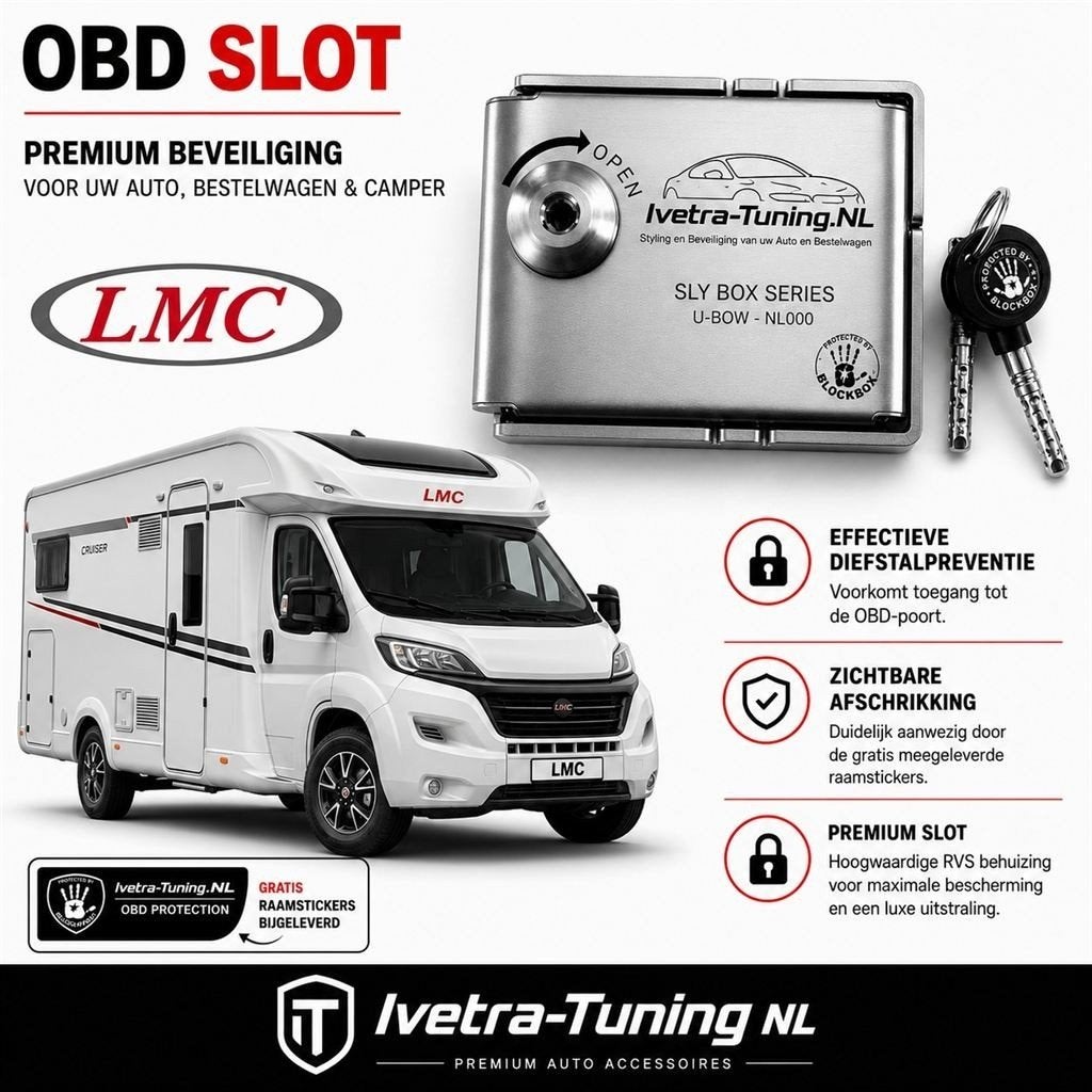 OBD Slot LMC | OBD Beveiliging LMC, Caravans en Kamperen, Verzenden, Info@ivetra-tuning.nl | www.ivetra-tuning.nl, Ivetra-Tuning NL