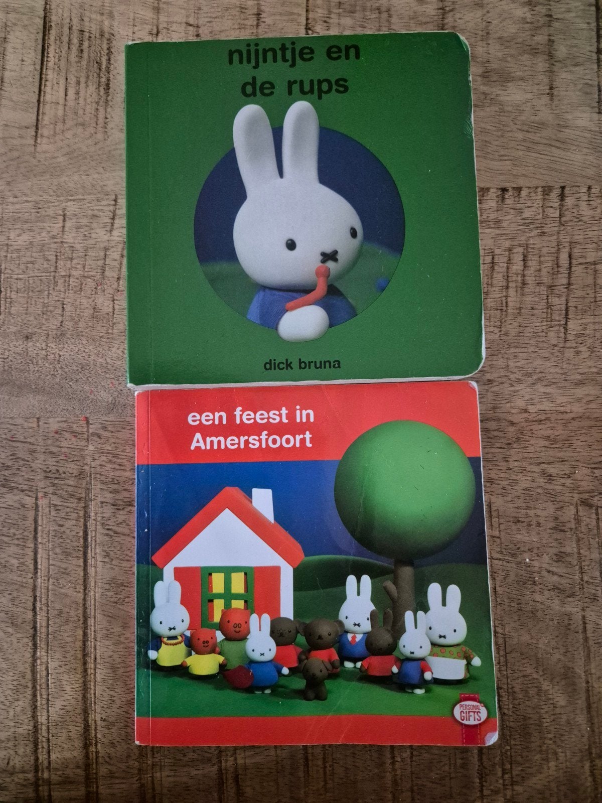 Dick Bruna - Nijntje en de rups & een feest in Amersfoort, Gelezen, Fictie algemeen, Ophalen of Verzenden, Dick Bruna