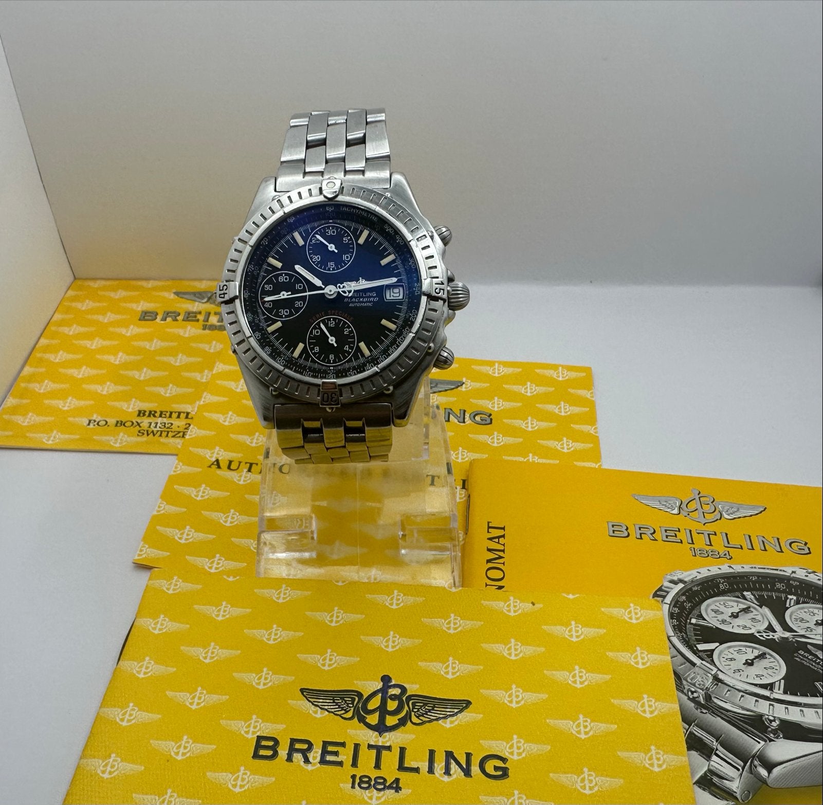 Breitling Chronomat Blackbird Horloge - Automatisch Staal, Sieraden, Tassen en Uiterlijk, Horloges | Antiek, Polshorloge, Breitling