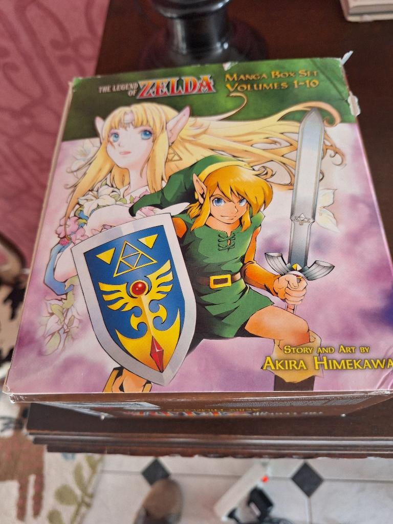 Complete box met 10 Amerikaanse Manga-Strips:Legend of Zelda, Ophalen, Akira Himekawa, Complete serie of reeks, Nieuw