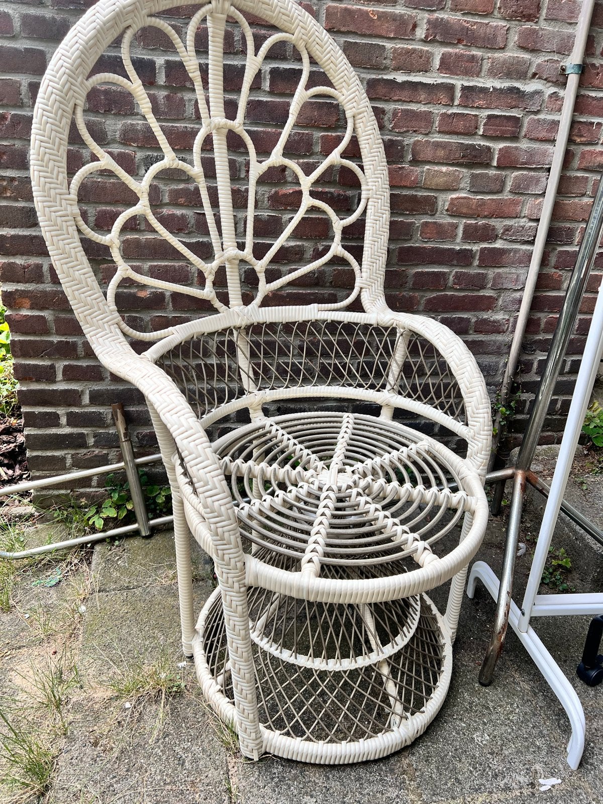 Mooie Pauw rotan stoel, Ophalen of Verzenden