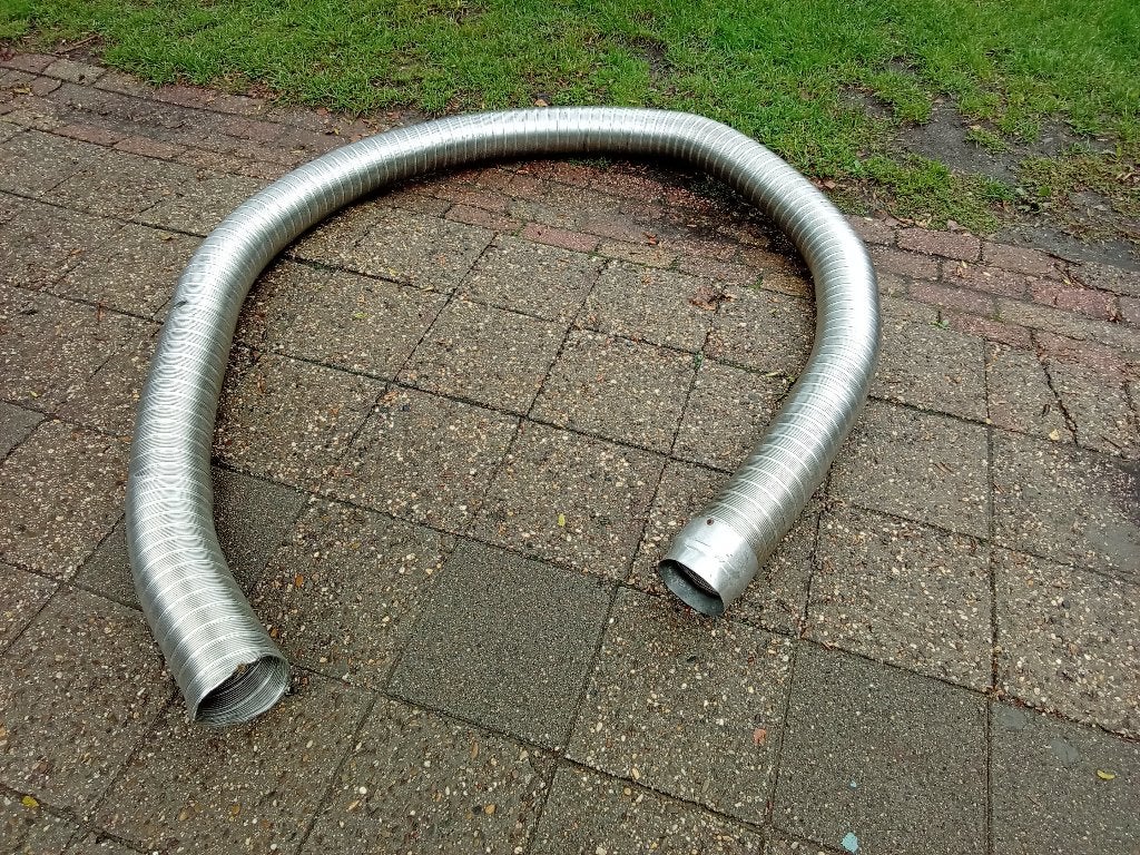 Flexible kachelpijp enkelwandige 125mm, Huis en Inrichting, Ophalen of Verzenden, Gebruikt, Hout, Overige soorten