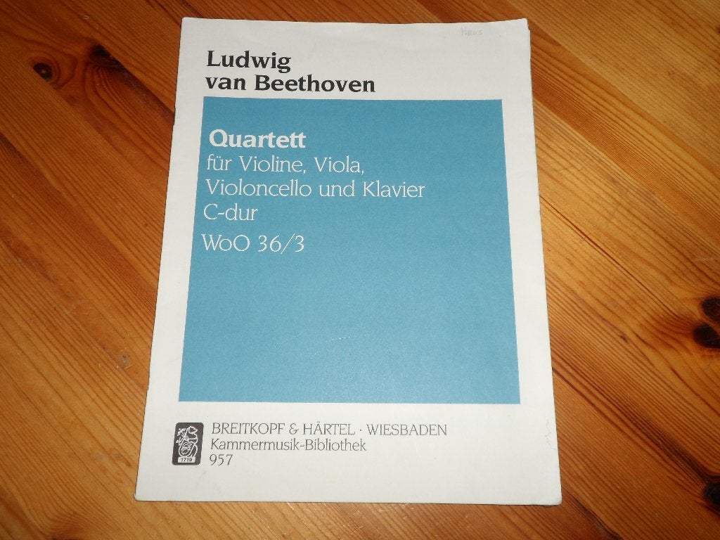 Beethoven - quartetten, Gebruikt, Klassiek, Ophalen of Verzenden, Viool of Altviool