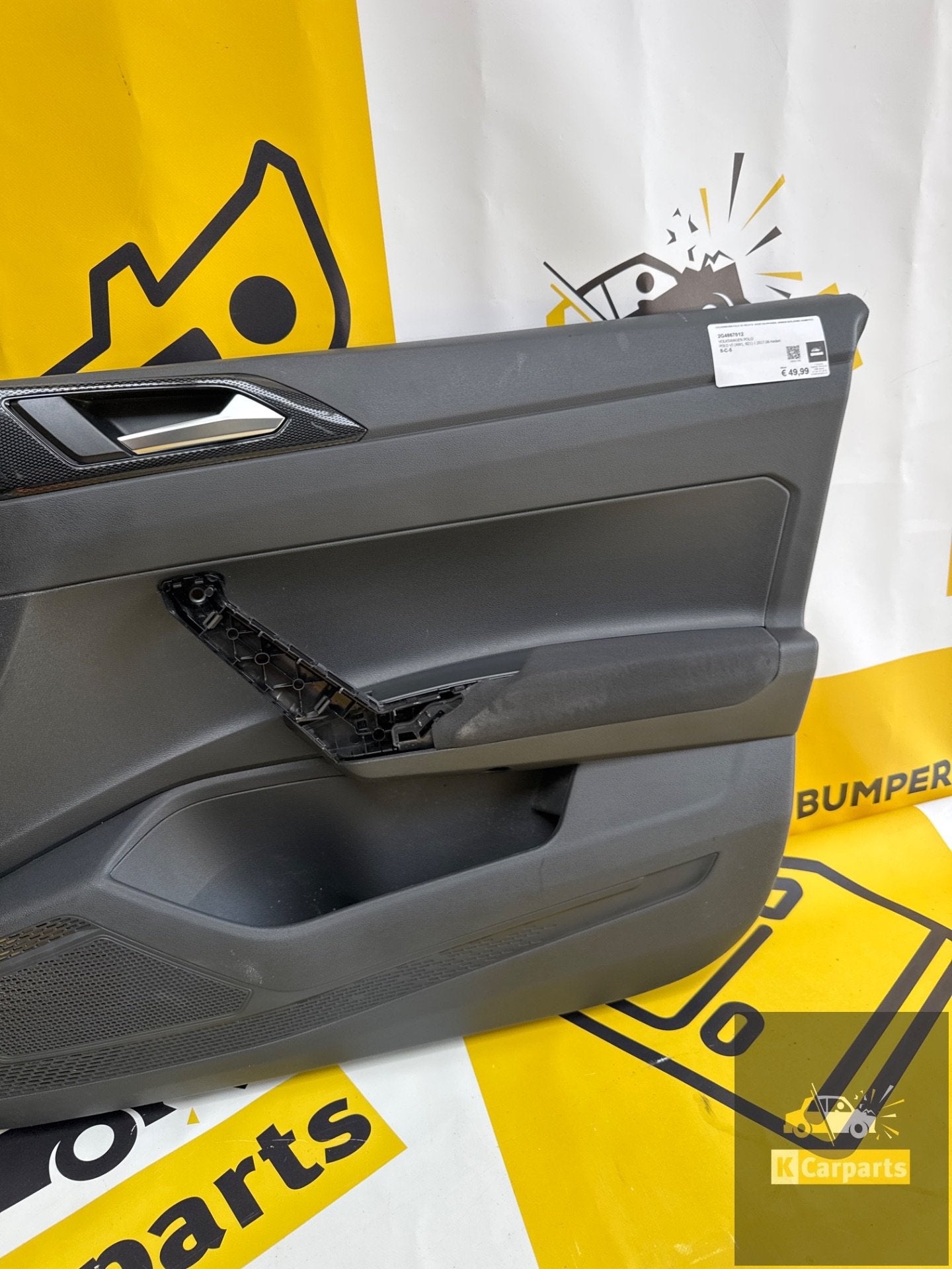 Volkswagen Polo 2G Rechts Voor Deurpaneel Binnen bekleding 2, Info@fabrikant.eu, Voor, Ophalen of Verzenden, Fabrikant BV