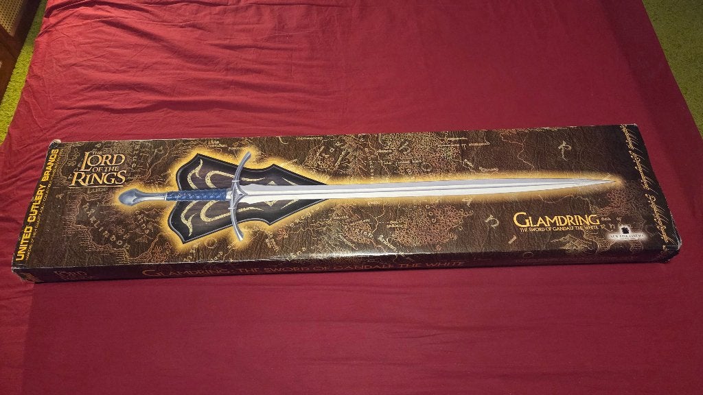 Glamdring van United Cutlery, Ophalen, Gebruikt, Replica