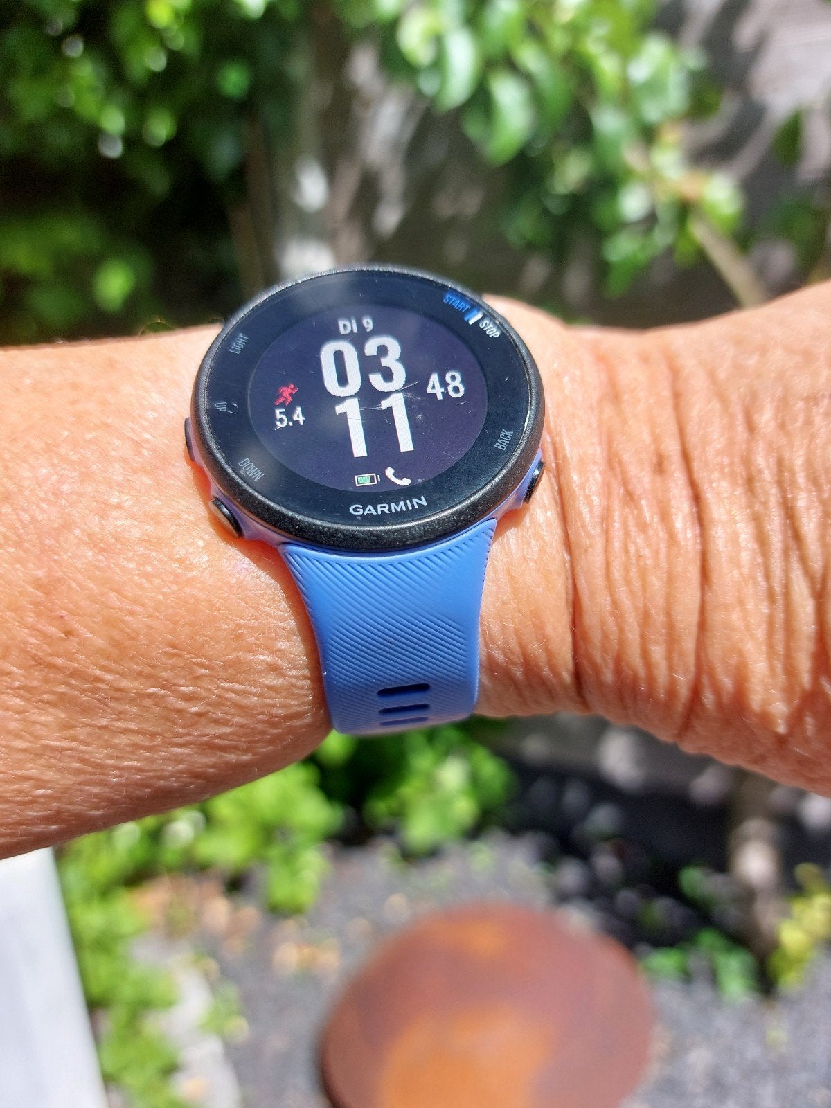 Garmin Forerunner 45 - Blauw (goed als nieuw), Ophalen, Blauw, Garmin, Zo goed als nieuw