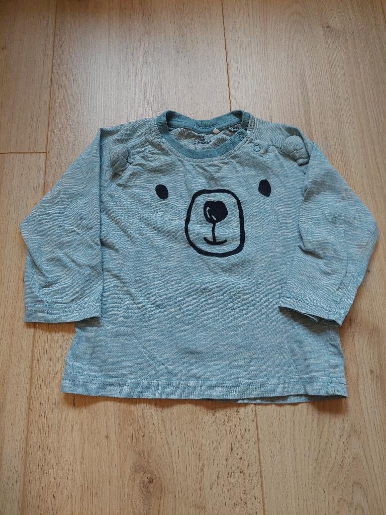 Topomini shirt met oortjes mt 92, Kinderen en Baby's, Ophalen of Verzenden, Zo goed als nieuw, Shirt of Longsleeve, Topomini