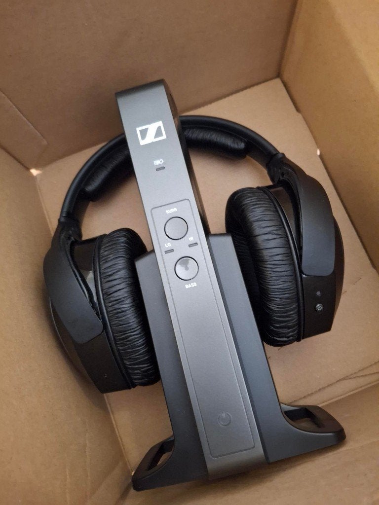 ZGAN Sennheiser HDR 175 draadloos koptelefoon, Verzenden, Zo goed als nieuw, Over-ear, Zwart