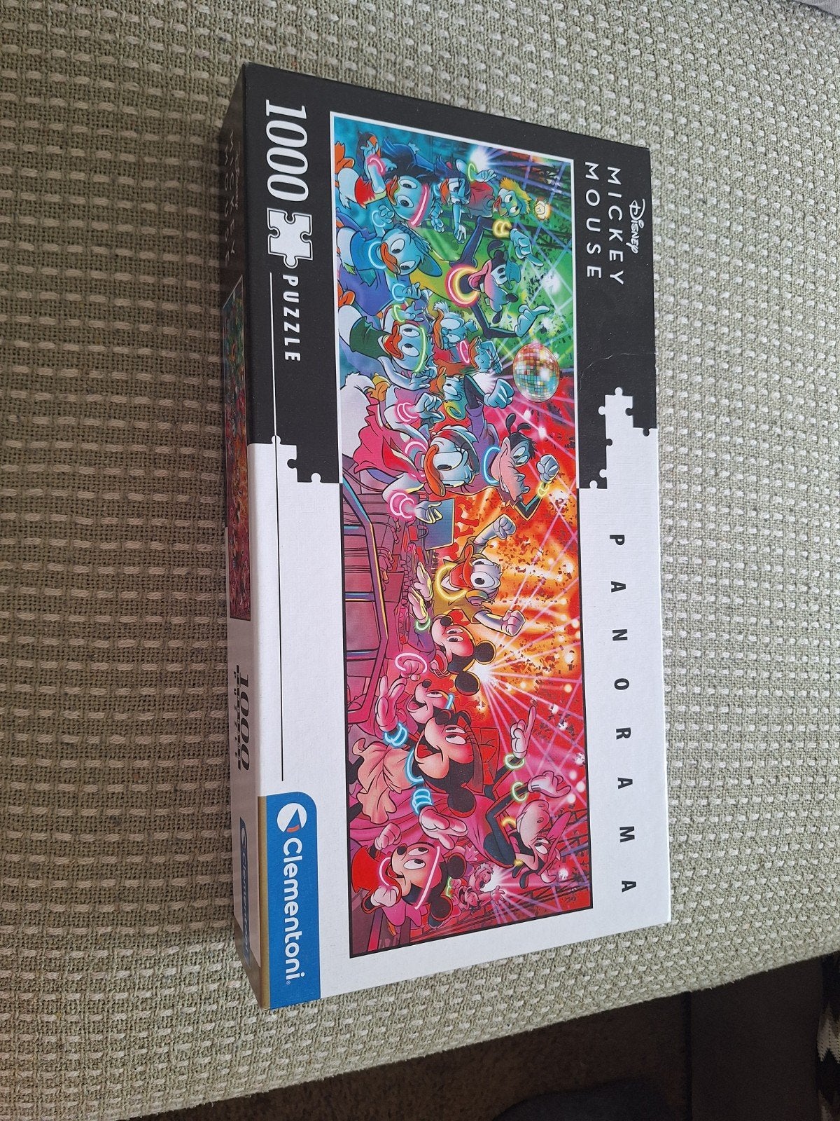Disney panorama puzzel, Ophalen of Verzenden, 500 t/m 1500 stukjes, Gebruikt