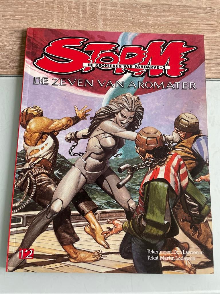 Storm: De Zeven van Aromater - De Kronieken van Pandarve, Eén stripboek, Ophalen, Gelezen