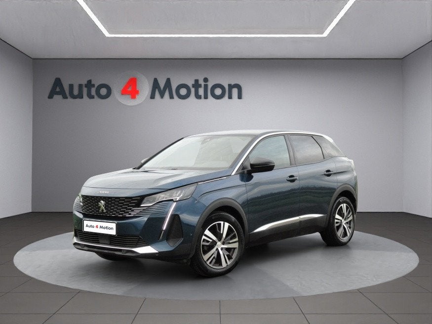Peugeot 3008 1.2 PureTech Allure Pack FULL LED l NAVIG l 360, Voorwielaandrijving, Gebruikt, 1199 cc, Blauw