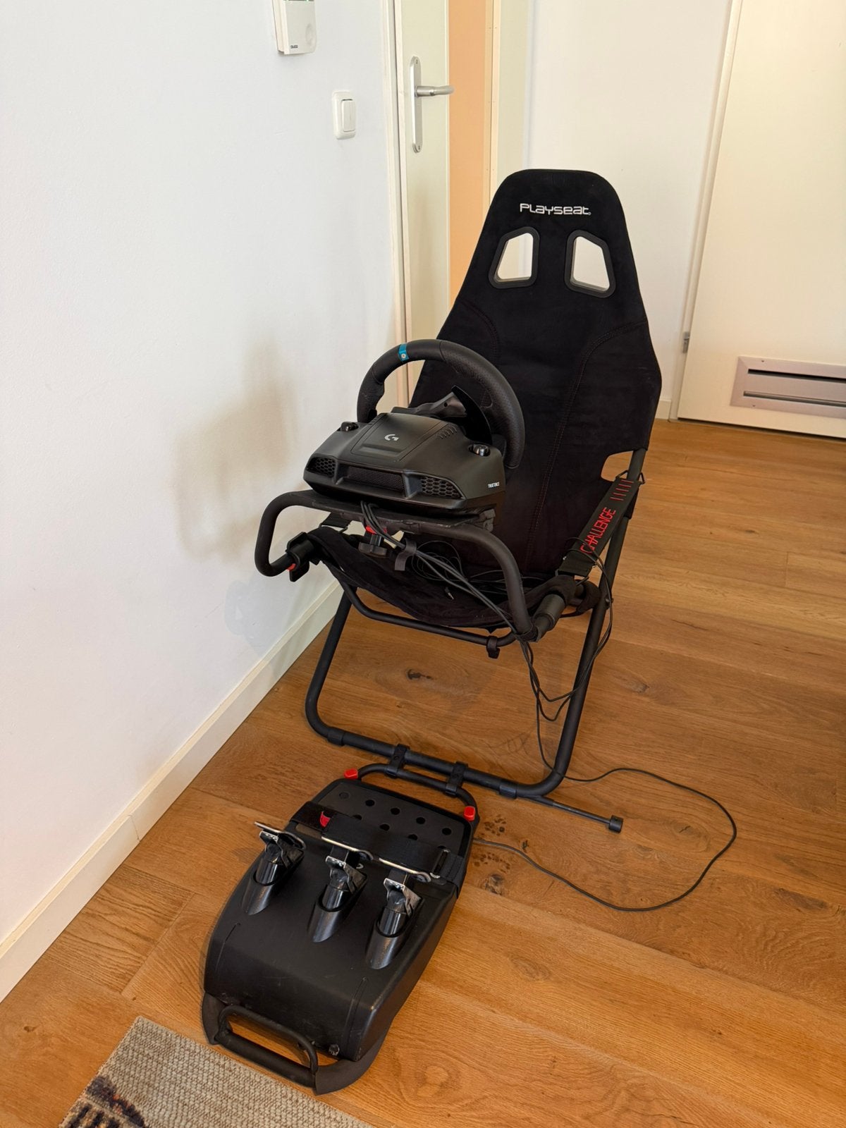 Game stoel met stuur niet veel gebruikt, Ophalen, Zo goed als nieuw, Playseat of Racestoel