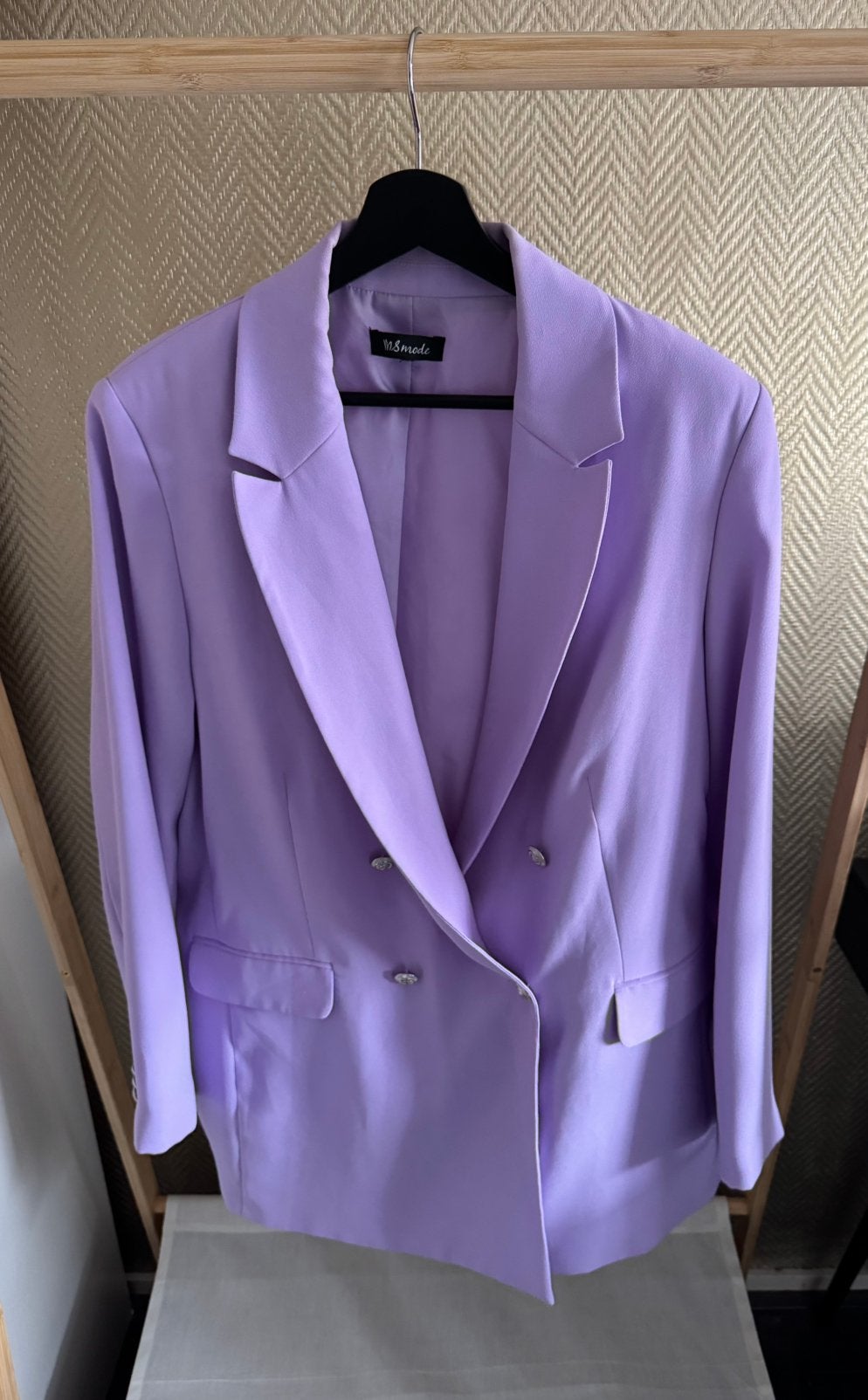 Blazer m&s mode, Ophalen of Verzenden, Zo goed als nieuw, Maat 42/44 (L), Paars