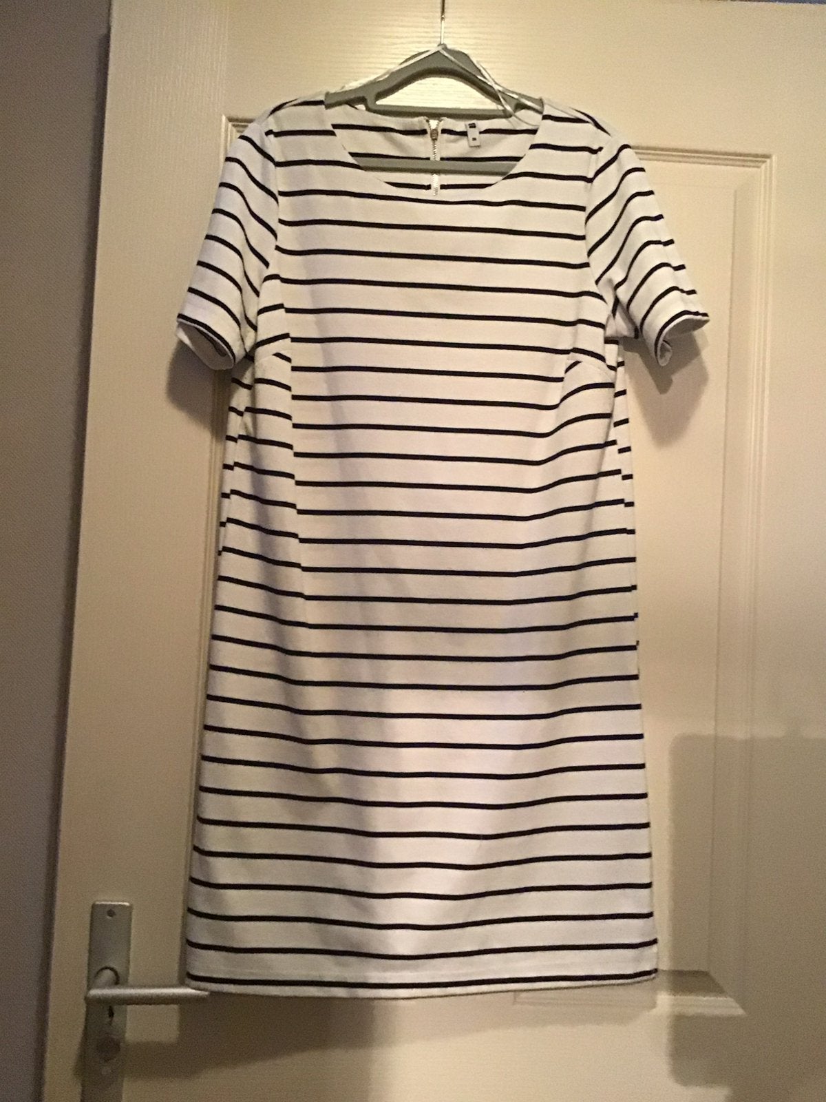 Mooie gestreepte tuniek/jurk( Hema) Mt M, Kleding | Dames, Maat 38/40 (M), Blauw, Ophalen of Verzenden, Gedragen