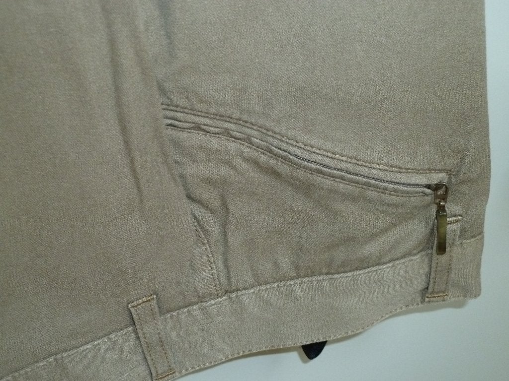 Broek merk Zaffiri khaki maat 40, Kleding | Dames, Maat 38/40 (M), Verzenden, Zo goed als nieuw, Lang