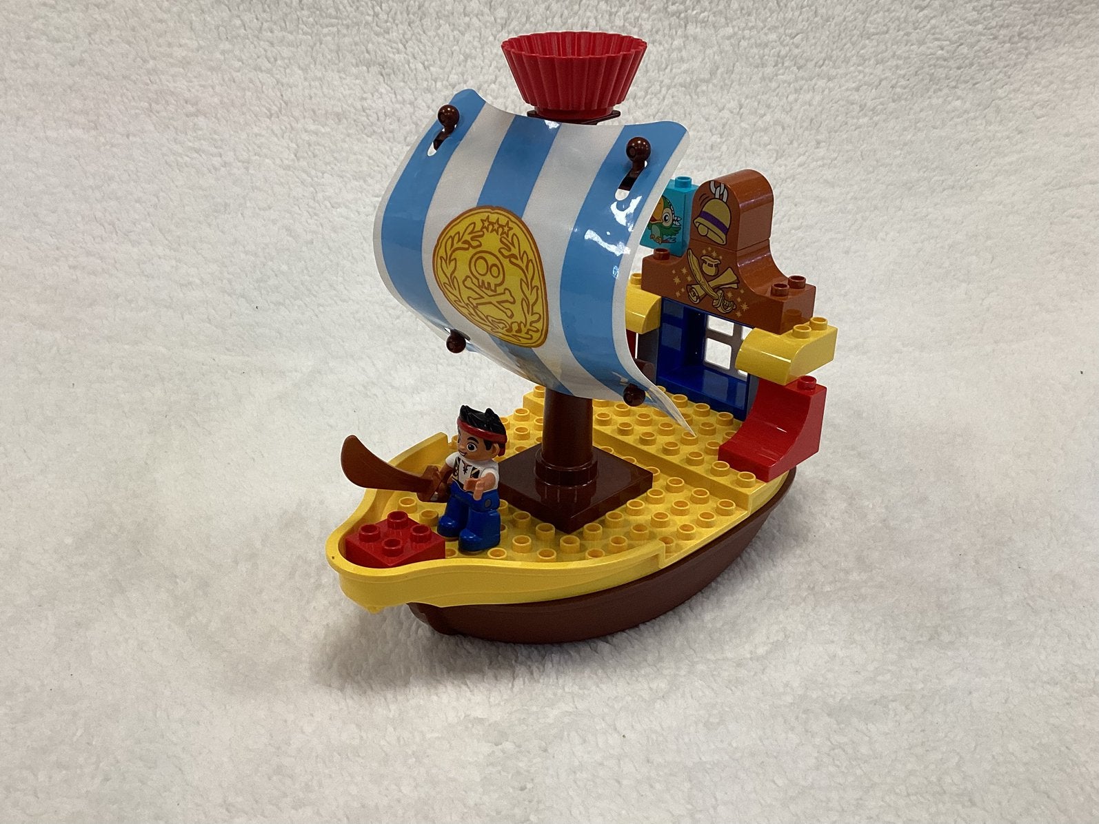 Duplo Jakes piratenschip, Aastvej 1, 7190 Billund, Denemarken, Product.compliance@LEGO.com, Ophalen of Verzenden, Zo goed als nieuw