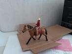 Schleich westernrijder te paard, Verzenden, Gebruikt, Paard, Beeldje of Figuurtje