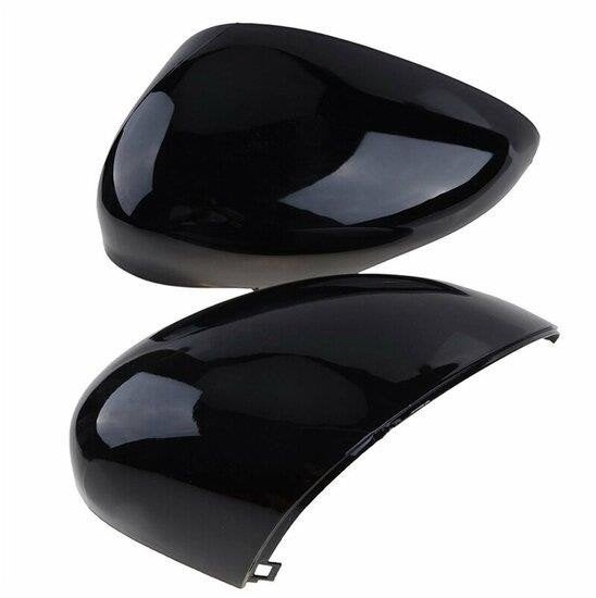 Spiegelkappen Ford Fiesta MK7 Glans Zwart, Auto diversen, Tuning en Styling, Verzenden, Automotive Parts, A.parts@hotmail.nl, Trasmolenlaan 12 3447 GZ Woerden