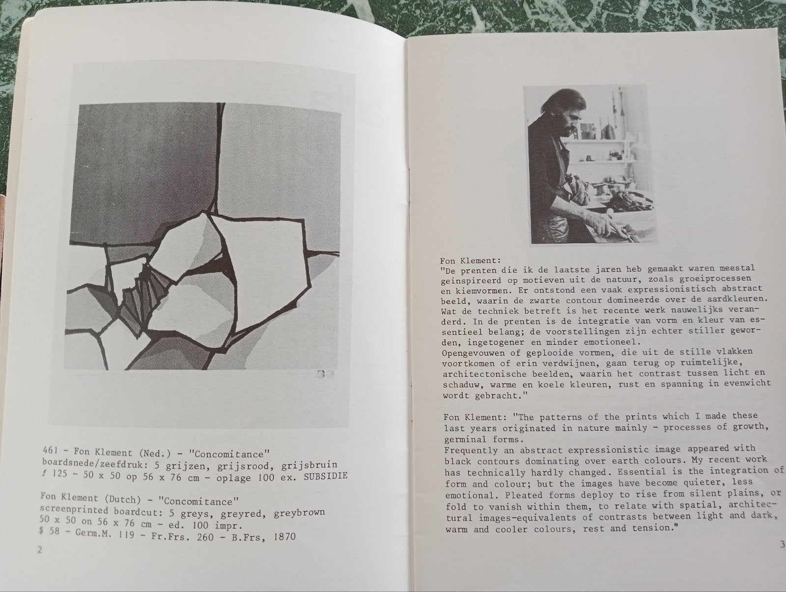 Arta Nr 46 Fon Klement Shlimit Levi Norbert Ossip, Ophalen of Verzenden