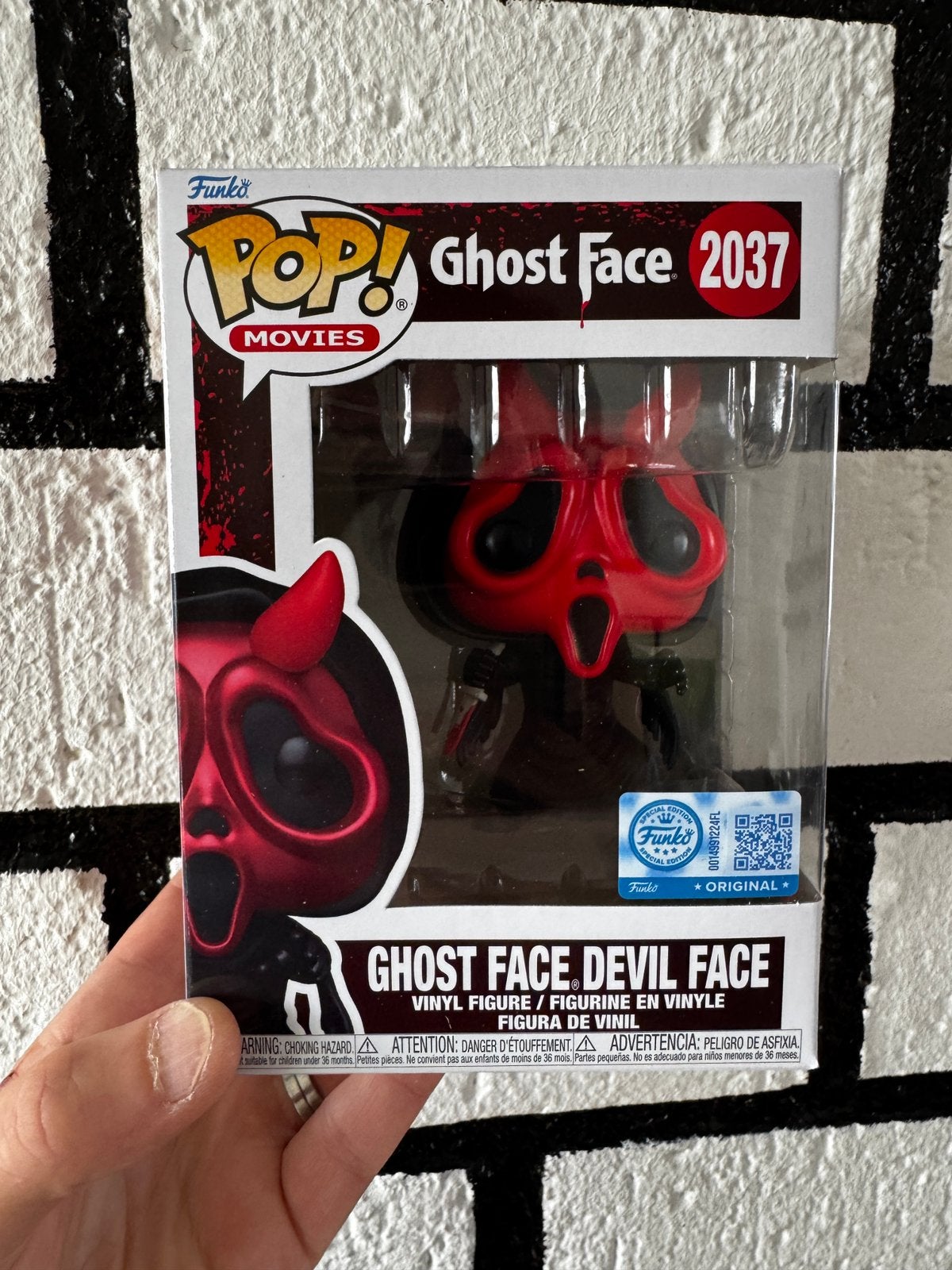 Funko Pop Ghost Face Devil  Face 2037, Ophalen of Verzenden, Zo goed als nieuw