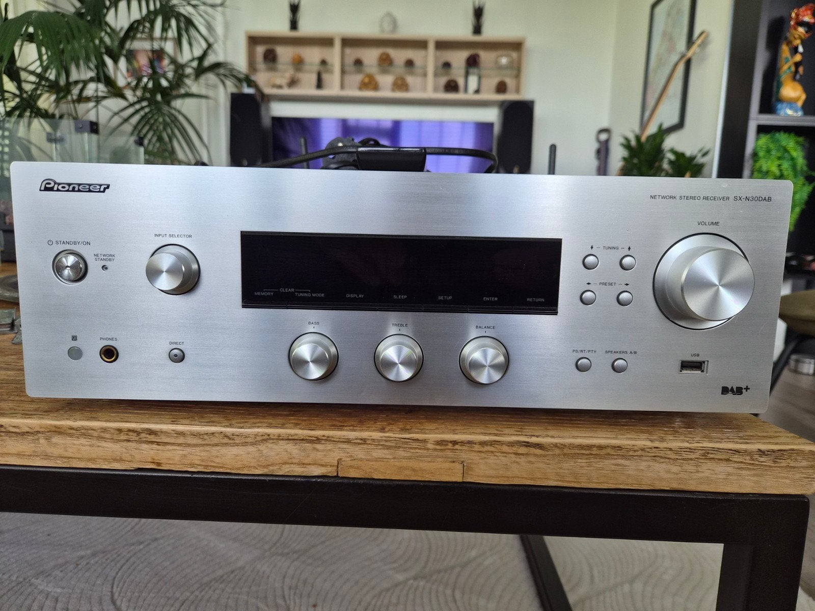 Pioneer SX-N30DAB Netwerk Stereo Receiver, Ophalen, Zo goed als nieuw, Pioneer
