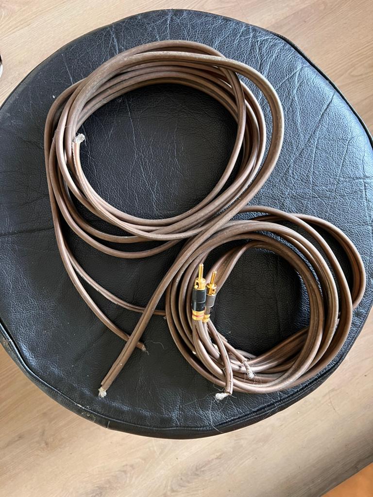 Luidsprekerkabel vd Hul  D 352  2x3,4 meter., Audio, Tv en Foto, Audiokabels en Televisiekabels, Ophalen of Verzenden, Gebruikt