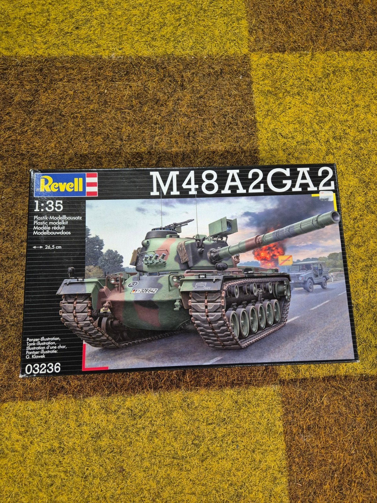 Revell 03236 M48A2GA2, Tank, Nieuw, Ophalen of Verzenden, 1:32 tot 1:50
