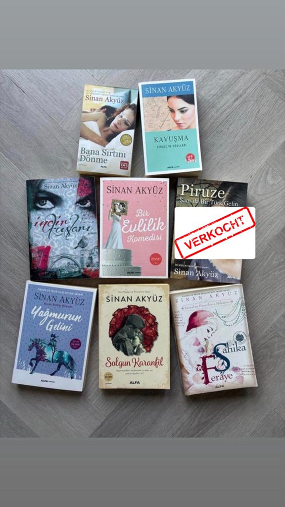 Sinan Akyüz Boeken Collectie - Diverse Titels, Boeken, Ophalen of Verzenden, Gelezen, Wereld overig