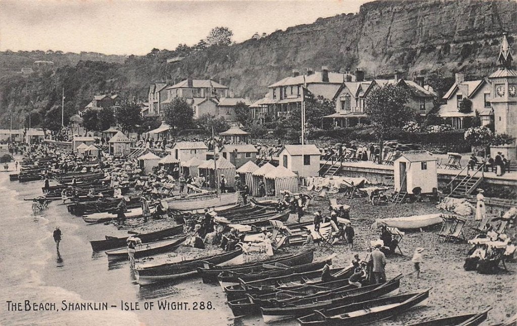 702-365-015 The Beach Shanklin Isle Of Wight, Verzenden, Voor 1920, Engeland