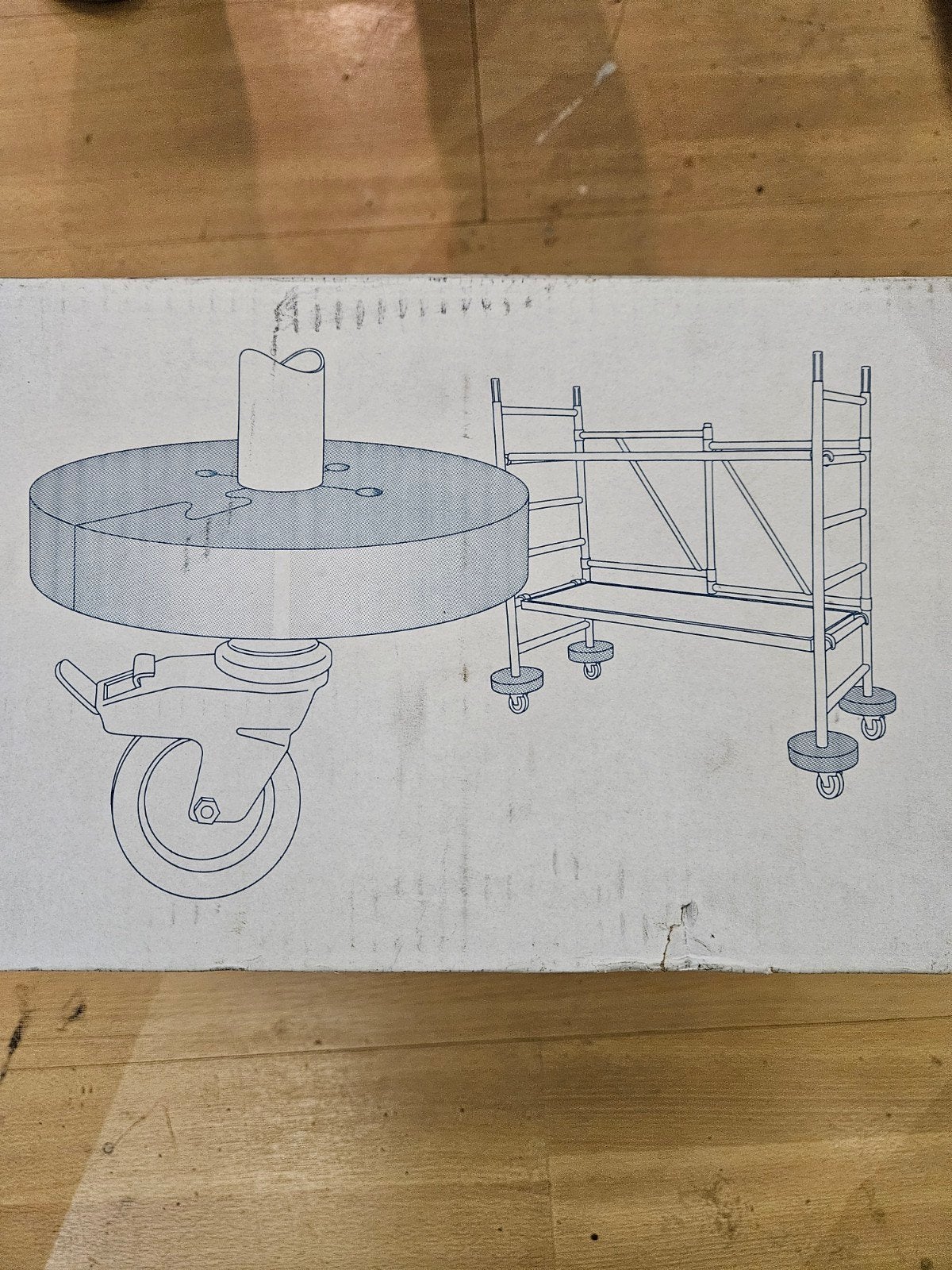 Te koop 4 steiger bumpers, Ophalen, Rolsteiger of Kamersteiger, Minder dan 2 meter