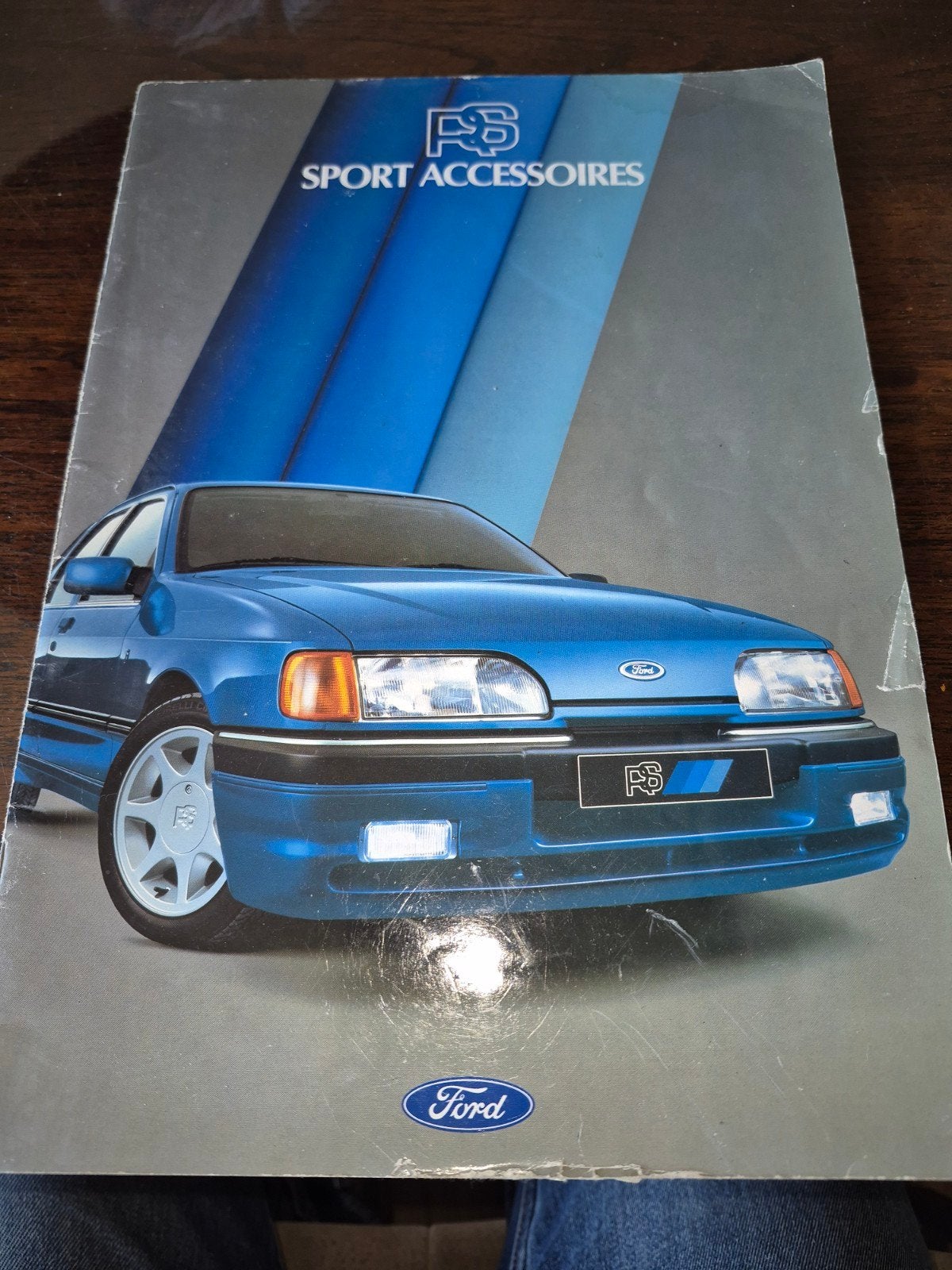 Ford RS Sport Accessoires folder - Origineel (ca. 1990), Ophalen of Verzenden, Gelezen, Ford