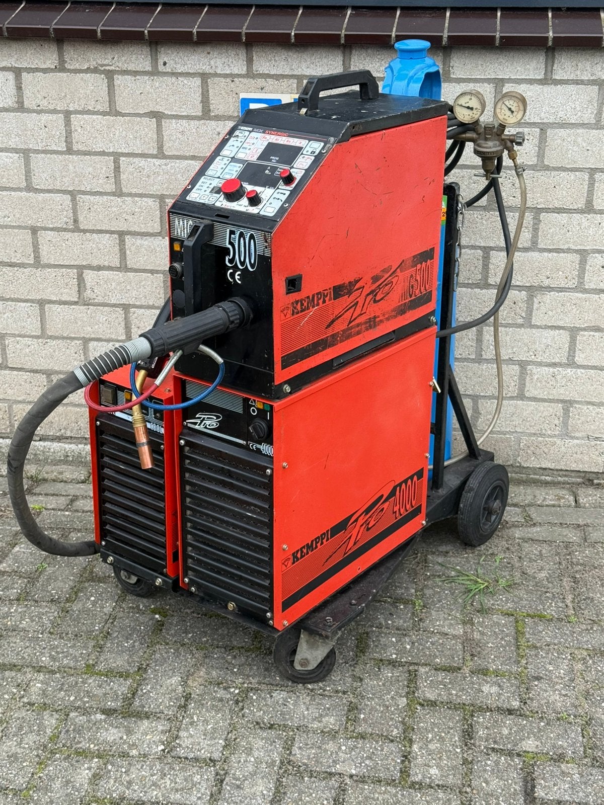 Kemppi 400 Amp. PulsMig Lasmachine, Ophalen, Gebruikt, 250 ampère of meer, Co2