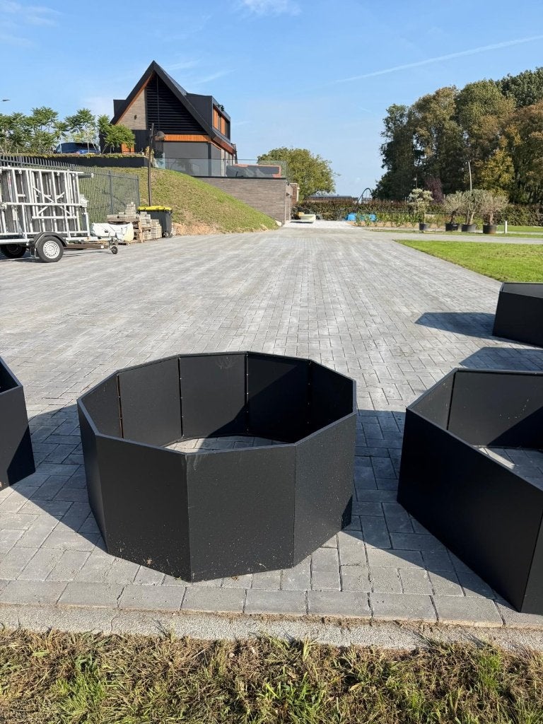 Bloembakken, Ophalen, 100 cm of meer, Nieuw, Metaal