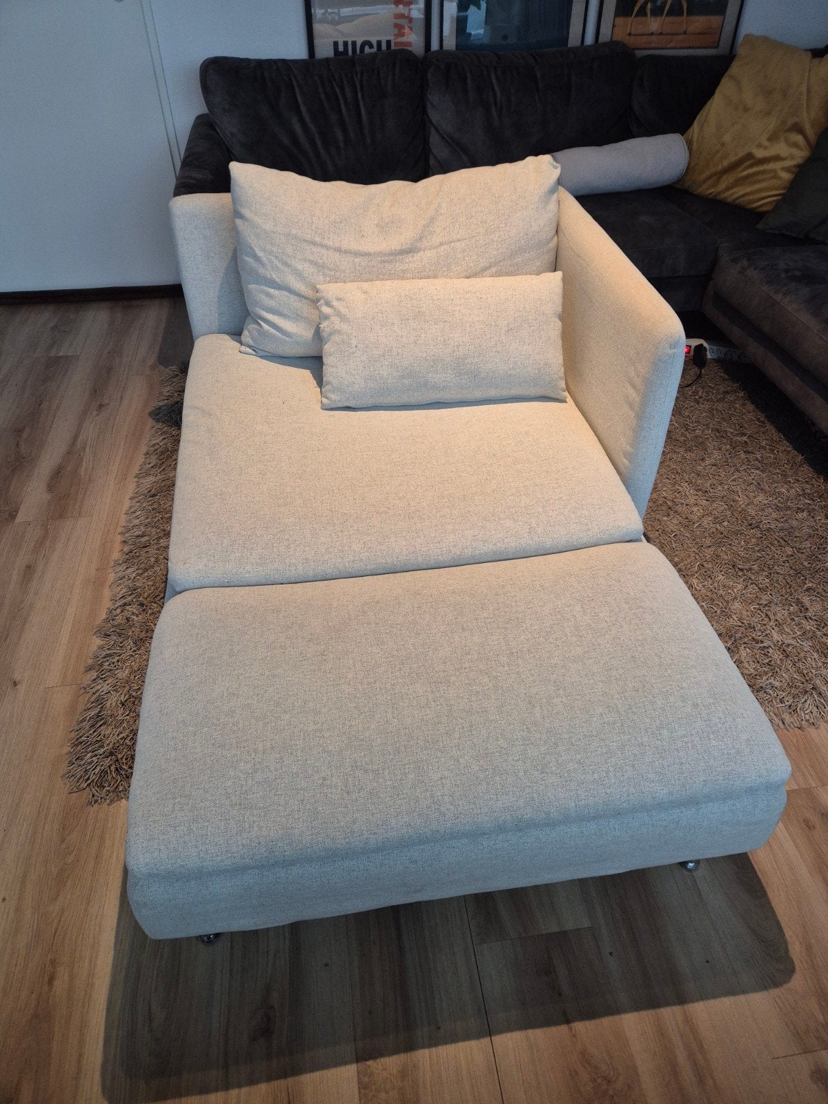 Ikea Söderhamn Chaise Longue - Zo goed als nieuw, Ophalen, Eenpersoons, Zo goed als nieuw, Minder dan 150 cm