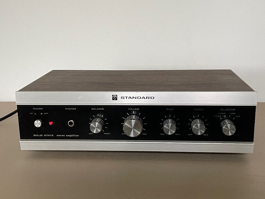 Vintage Standard PM158W stereo versterker, Audio, Tv en Foto, Versterkers en Receivers, Overige merken, Ophalen of Verzenden, Zo goed als nieuw