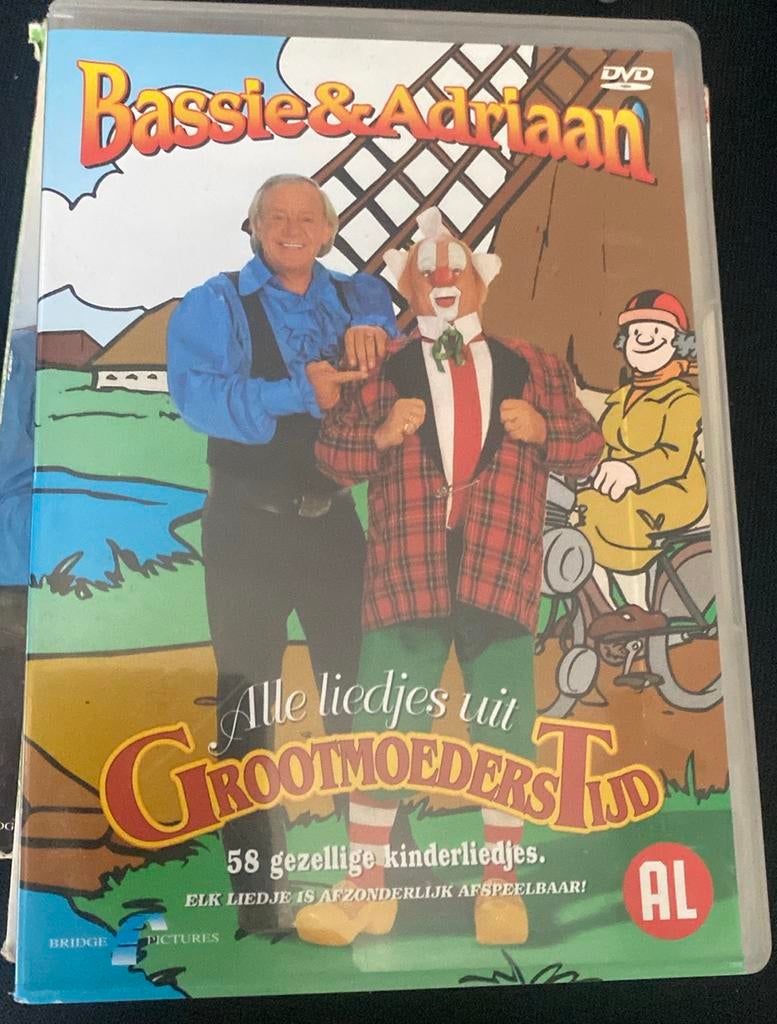 Bassie en Adriaan dvd alle liedje uit Grootmoeders Tijd, Alle leeftijden, Ophalen of Verzenden, Zo goed als nieuw