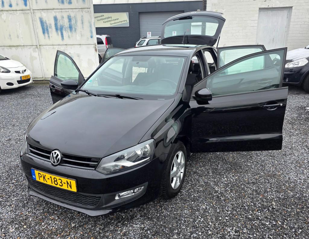 Volkswagen Polo 1.2 TSI Highline Edition 5 deurs zeer netjes, Auto's, Voorwielaandrijving, Euro 5, Zwart, 4 cilinders