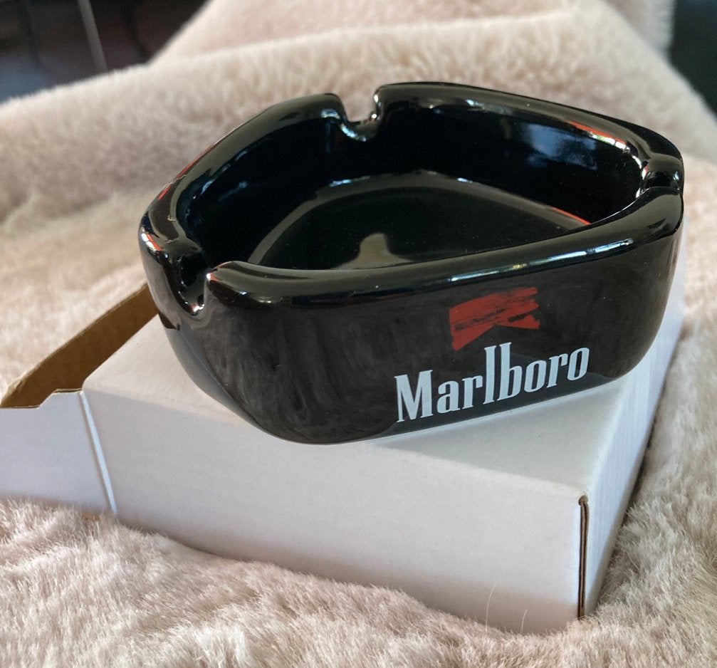 Marlboro Asbak - Zwart, Nieuw in Doos, Ophalen, Nieuw, Asbak