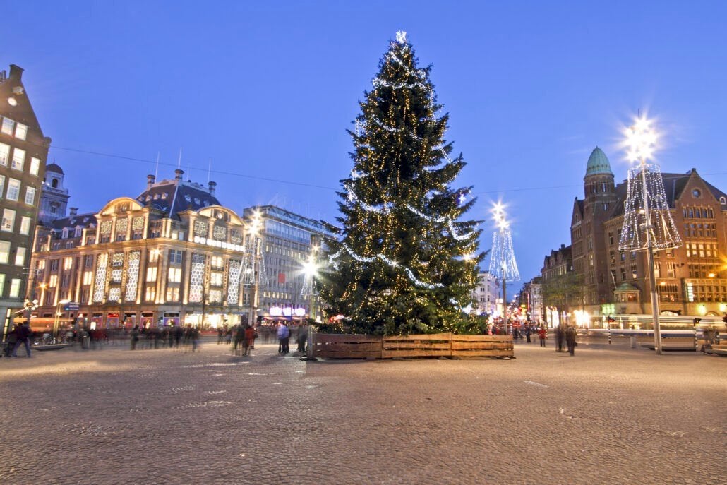 gezocht grote kerstden denneboom kerstboom, Ophalen of Verzenden