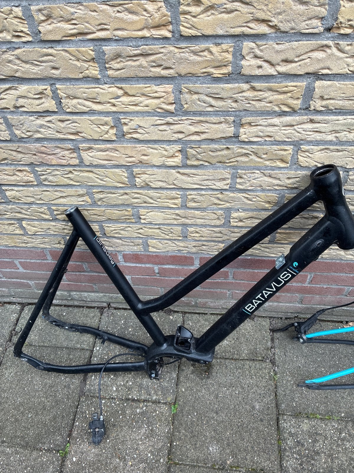 Batavus Dinsdag E-bike onderdelen: frame, motor, wiel, Frame, Gebruikt, Aluminium, Ophalen