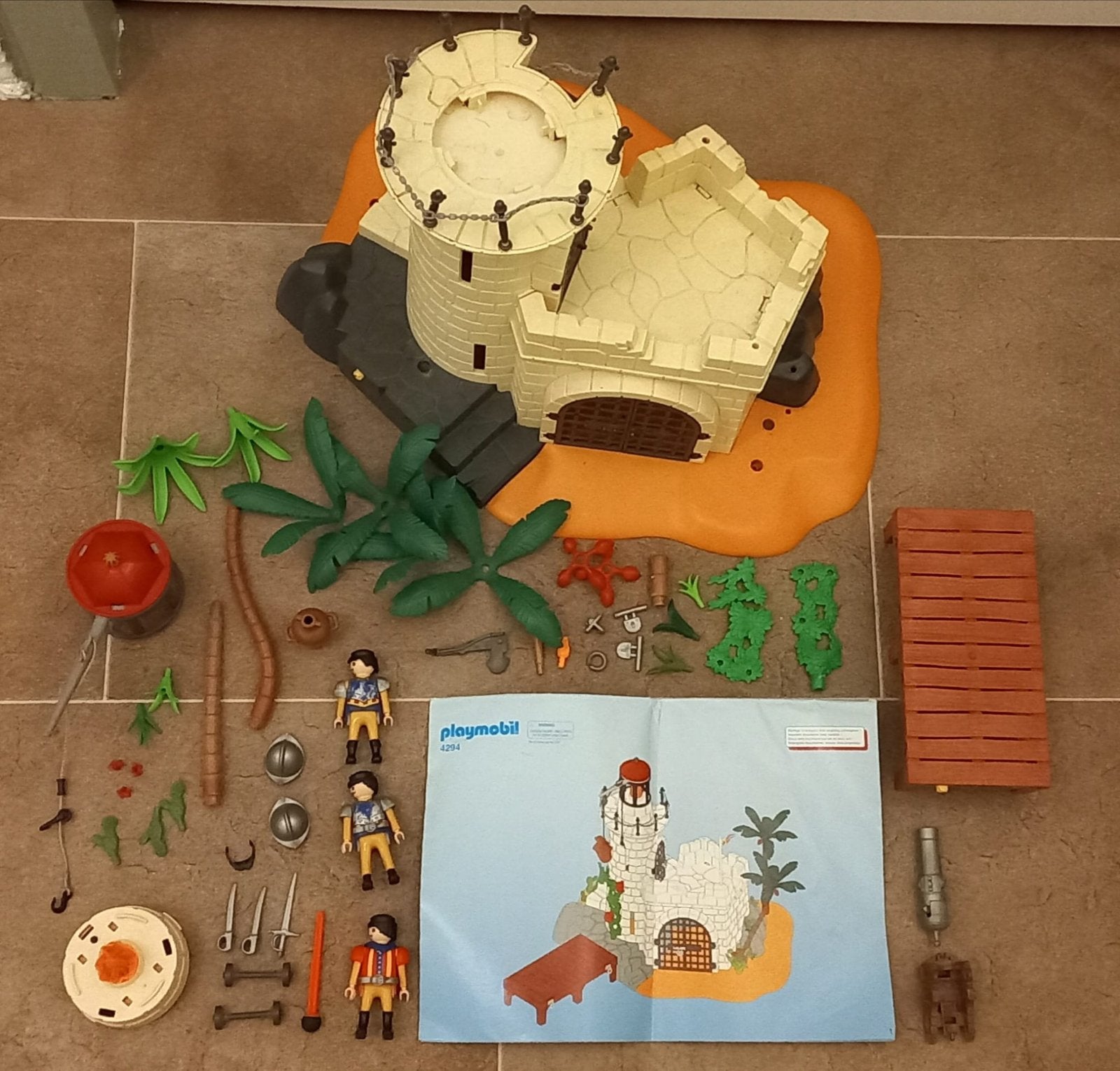 Playmobil 4294 Piratenfort / Pirateneiland, Verzenden, Gebruikt, Jongen of Meisje