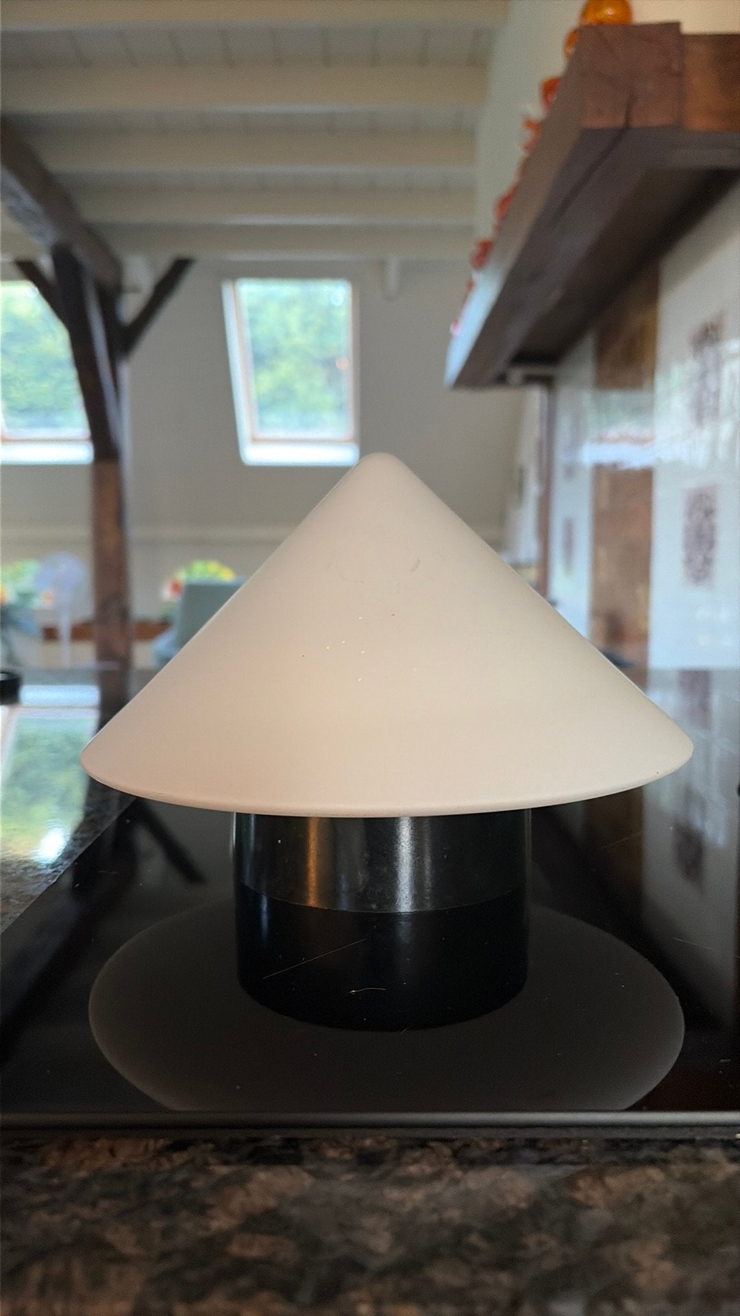Vintage Aldenkamp plafondlamp, Ophalen of Verzenden, Zo goed als nieuw