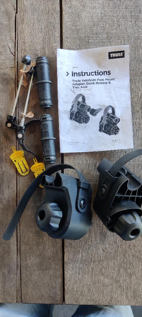 Thule veloslide fork mount, Ophalen, Zo goed als nieuw
