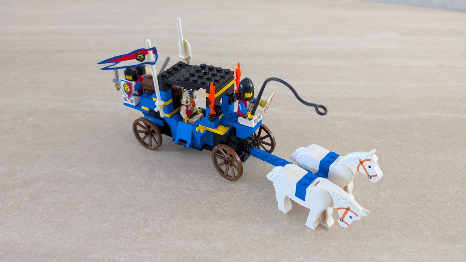 Lego Castle King's Carriage (1995) - 6044, Gebruikt, Lego, Ophalen of Verzenden, Inclusief instructies
