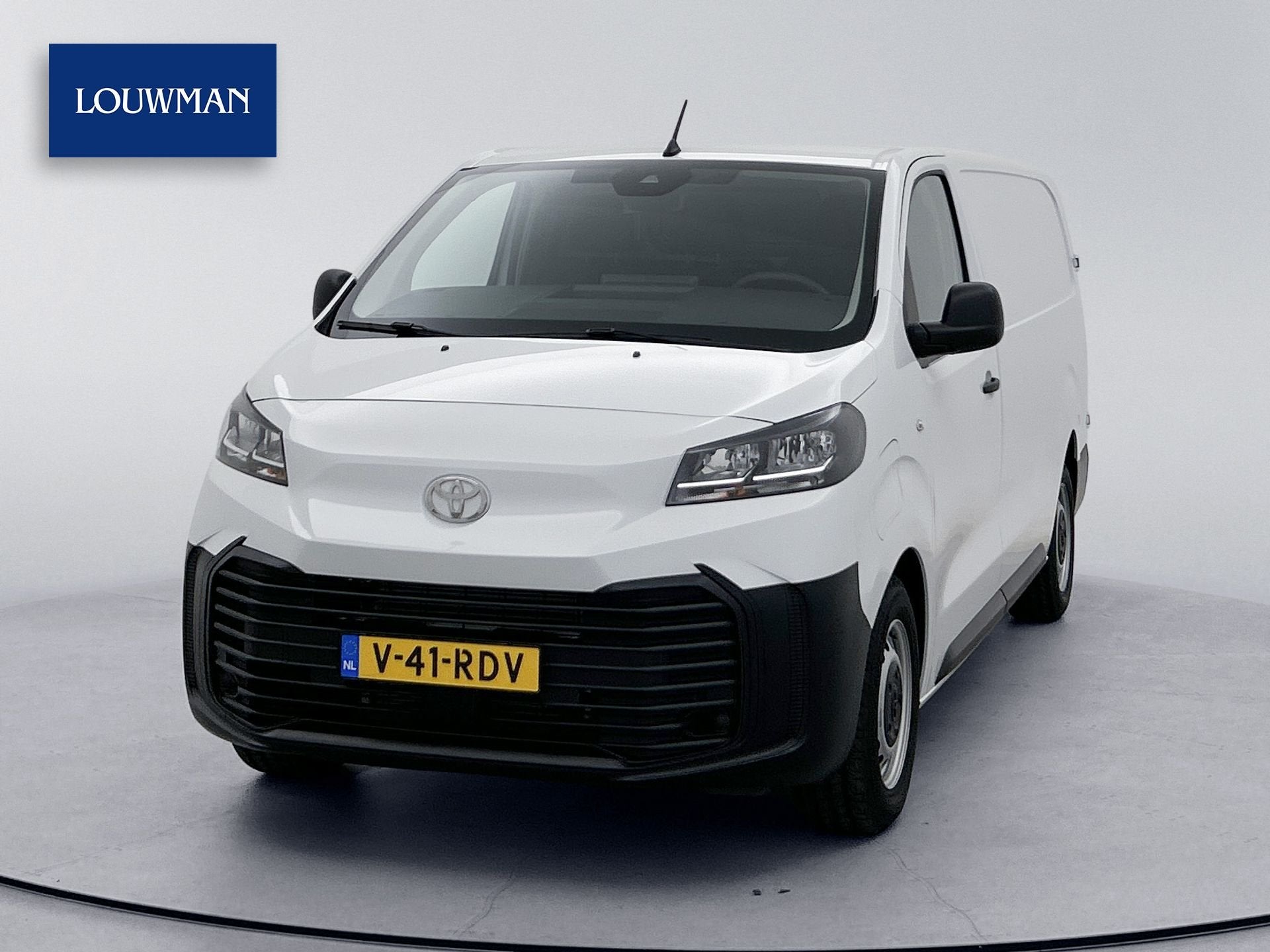 Toyota PROACE Electric Worker Comfort Standard Range L2 50 k, Auto's, Gebruikt, Zwart, Parkeersensor, Wit