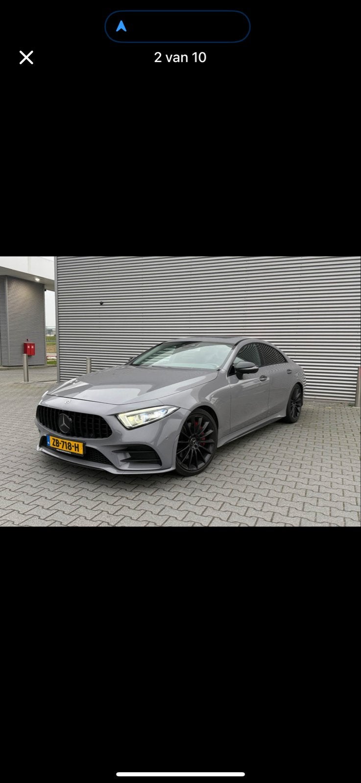 Mercedes-Benz CLS 450 AMG 367pk 4MATIC 9G-TRONIC 2019 Grijs, Auto's, Mercedes-Benz, Zwart, 367 pk, 120 €/maand, Leder
